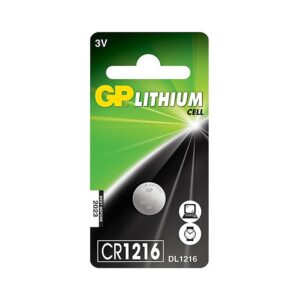 Батарейка CR 1216 GP Lithium battery, 3 V, 25 mAh Батарейка CR 1216 GP Lithium battery, 3 V, 25 mAh