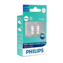 Philips W5W Ultinon LED — 11961ULWX2 (6000K)