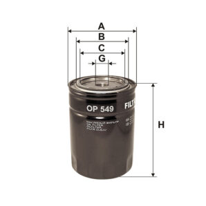 OP549 Масляный фильтр Filtron OP549 Масляный фильтр Filtron
