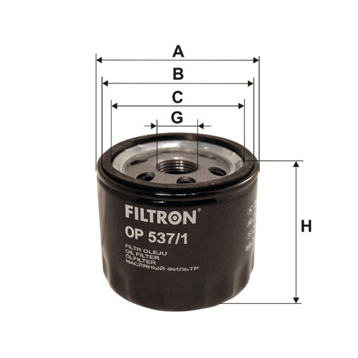 OP537/1 Масляный фильтр Filtron