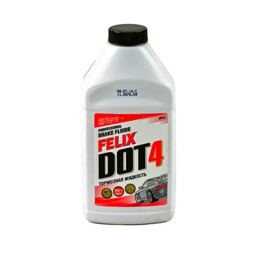 Тормозная жидкость FELIX DOT 4   455g