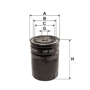OP563 Масляный фильтр Filtron OP563 Масляный фильтр Filtron